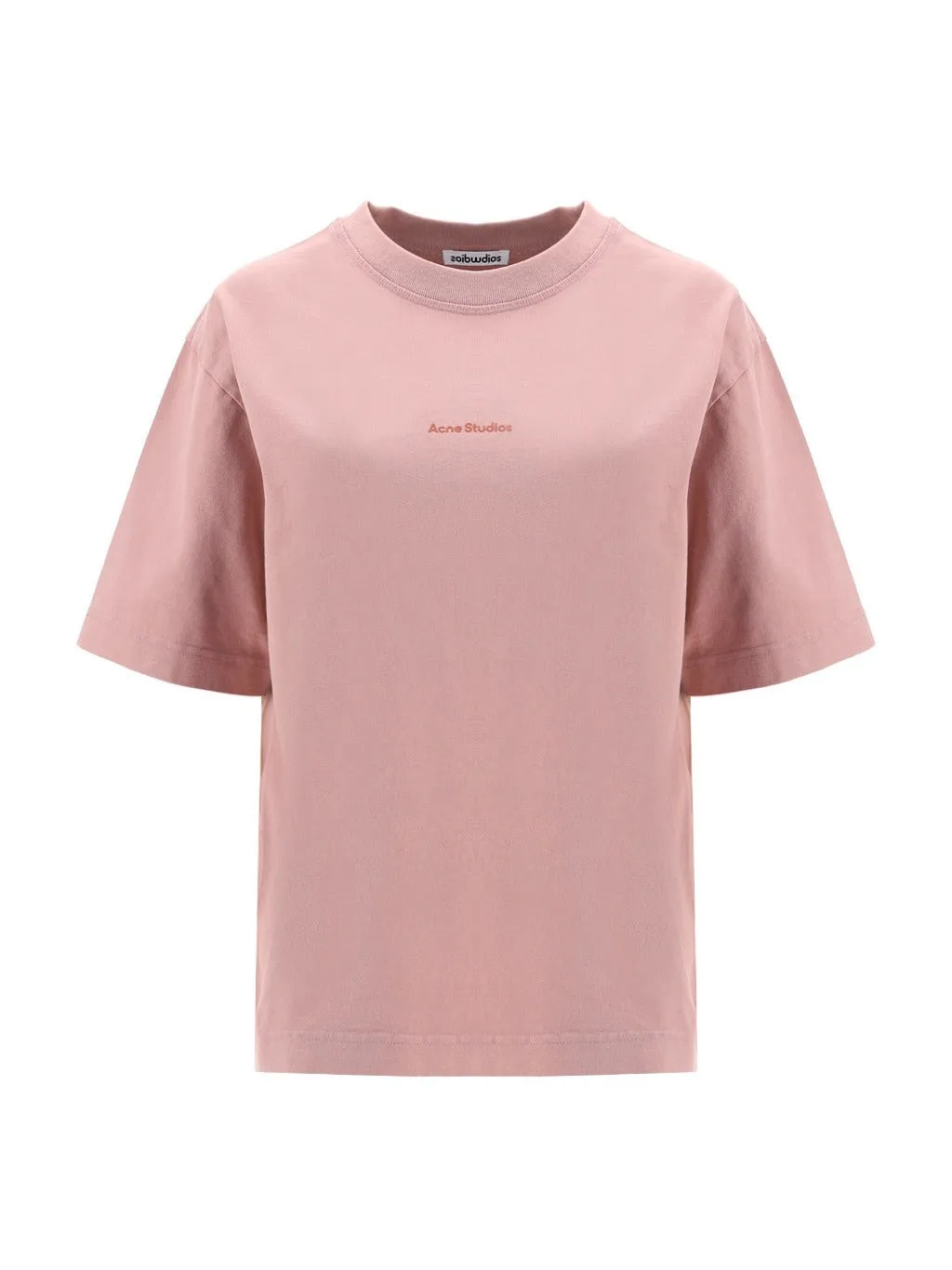 Acne Studios Logo Printed Crewneck T-Shirt