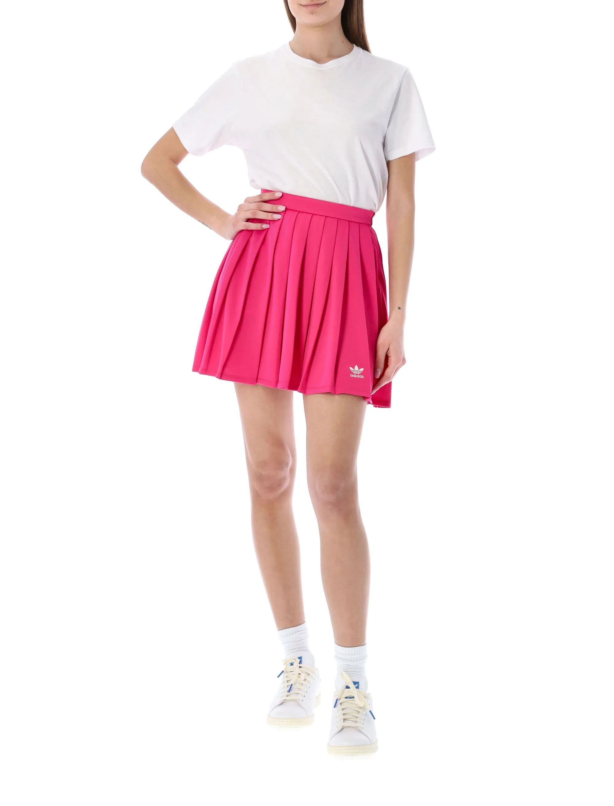 Adidas Logo Print Mini Tennis Skirt