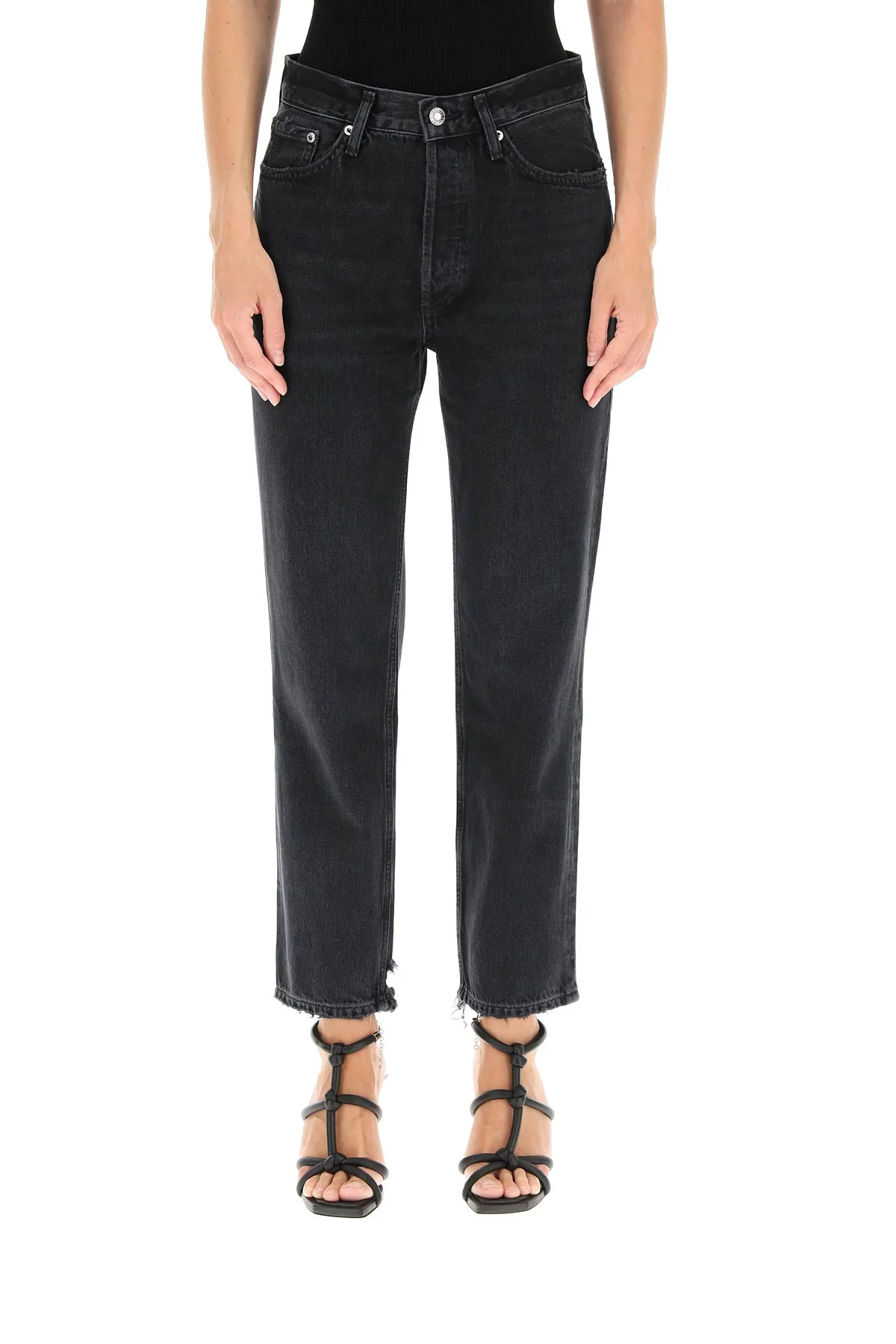 AGOLDE Lana Straight-Leg Jeans