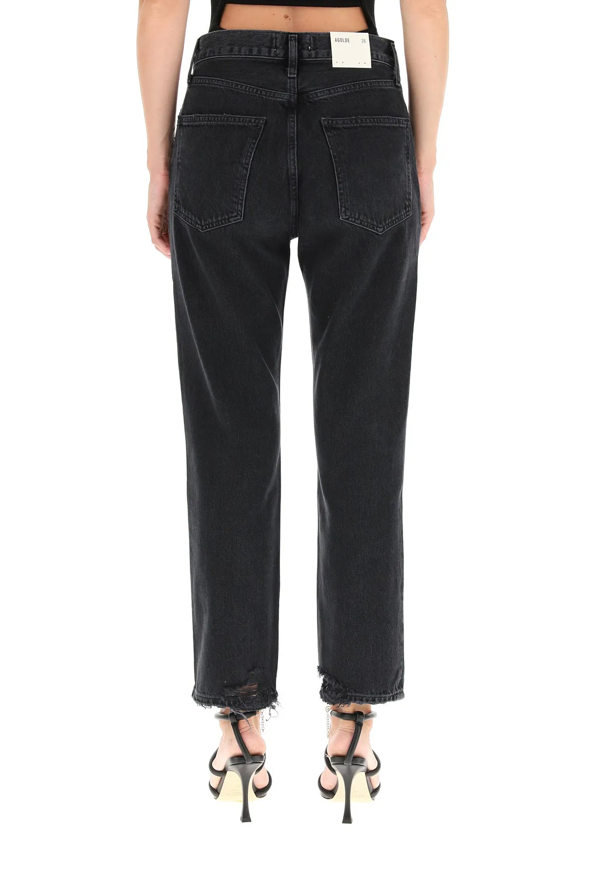 AGOLDE Lana Straight-Leg Jeans
