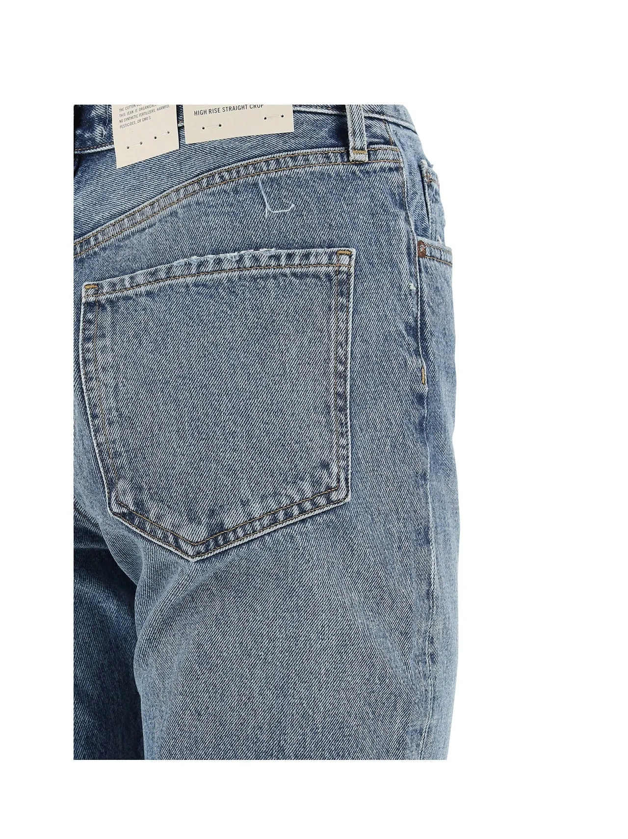 AGOLDE Riley Straight Leg Cropped Jeans