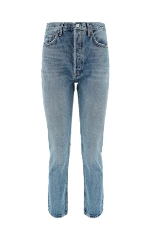 AGOLDE Riley Straight Leg Cropped Jeans