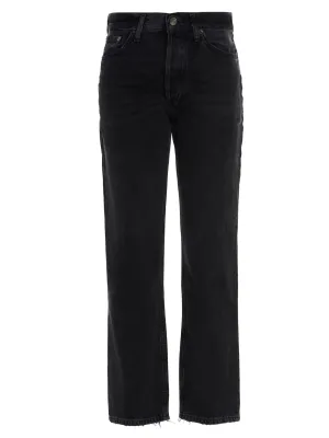 AGOLDE Straight-Leg Cropped Jeans