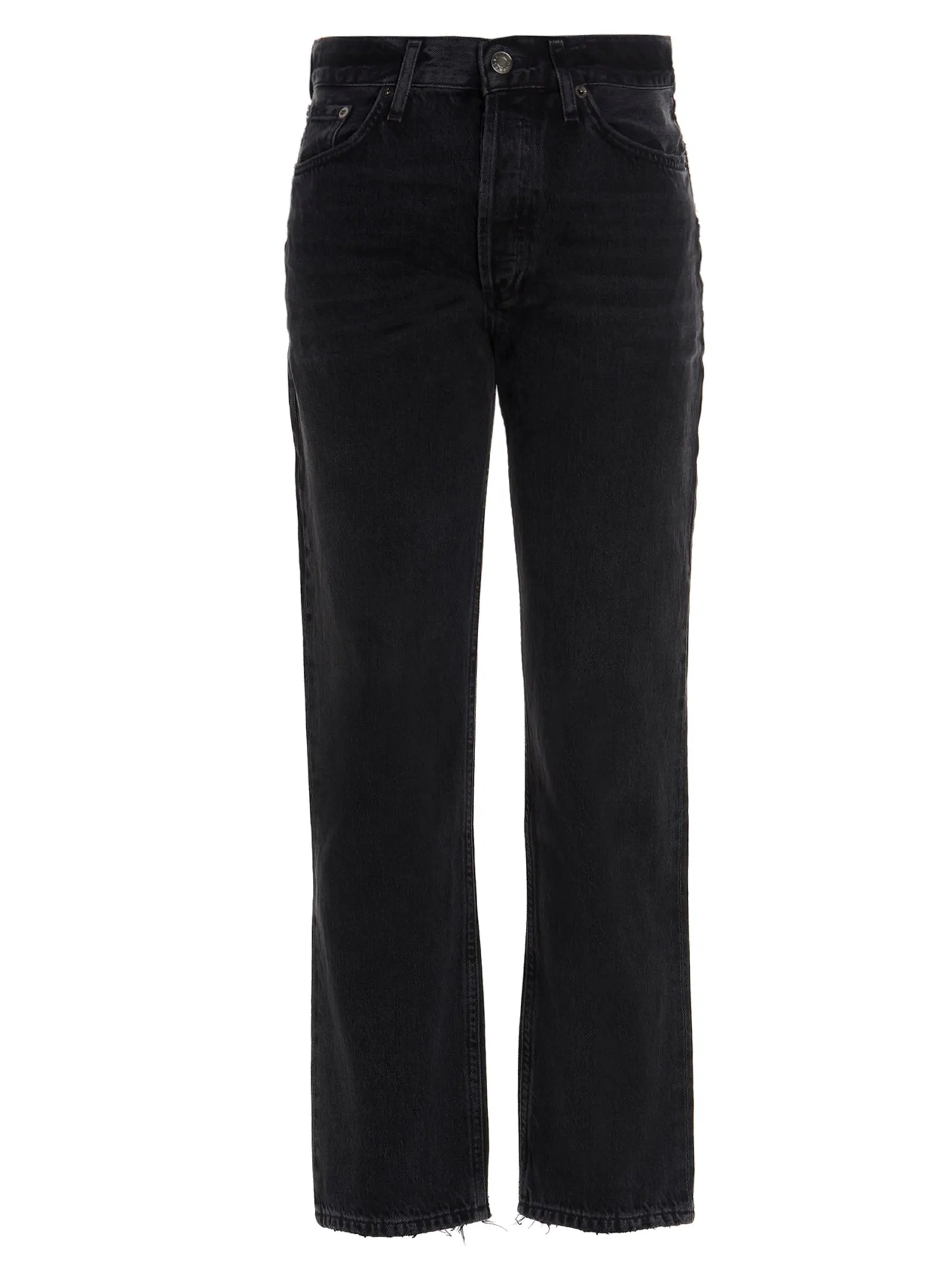 AGOLDE Straight-Leg Cropped Jeans