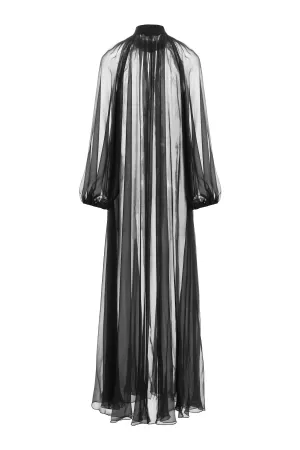 Alberta Ferretti Sheer Longline Top