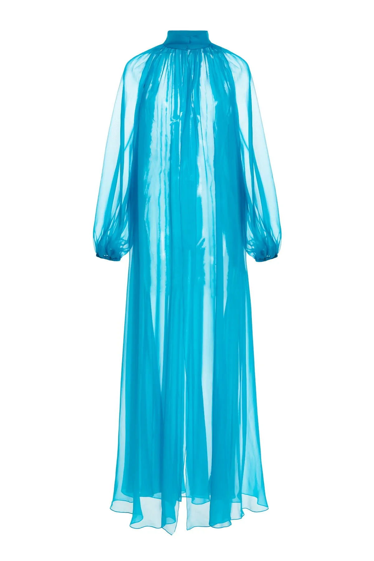 Alberta Ferretti Sheer Longline Top