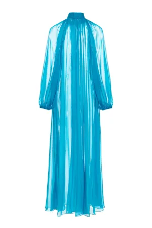 Alberta Ferretti Sheer Longline Top