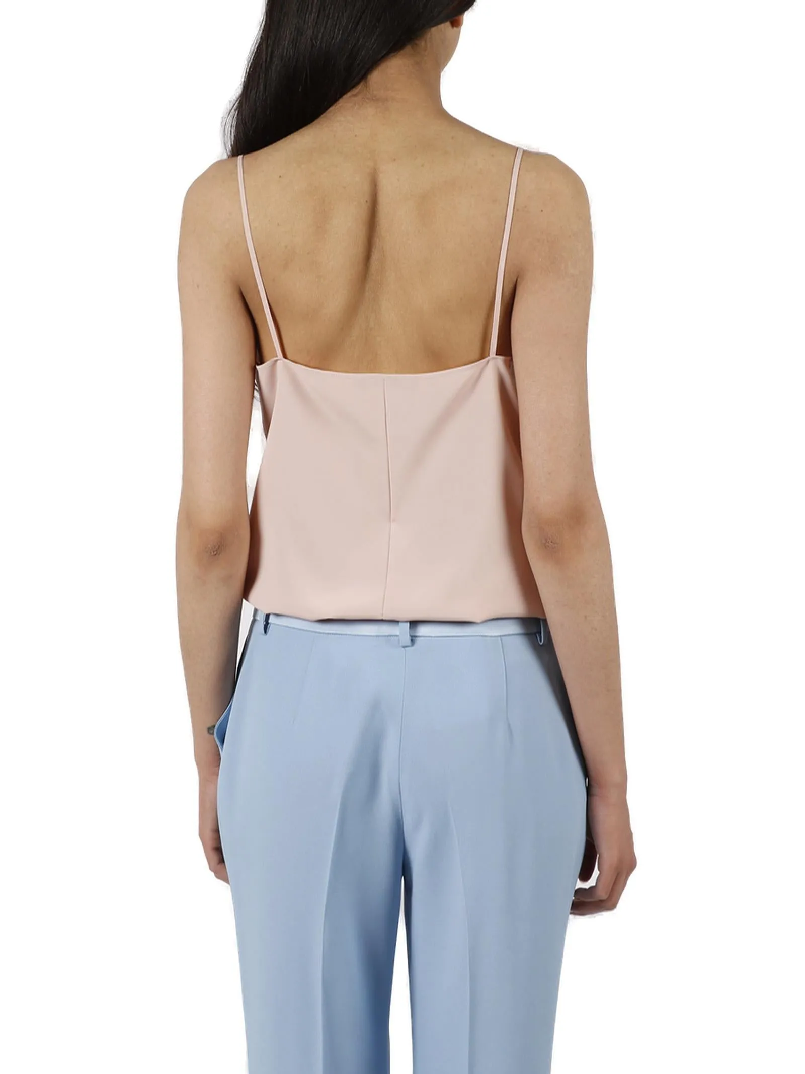 Alberta Ferretti Spaghetti Strap Top