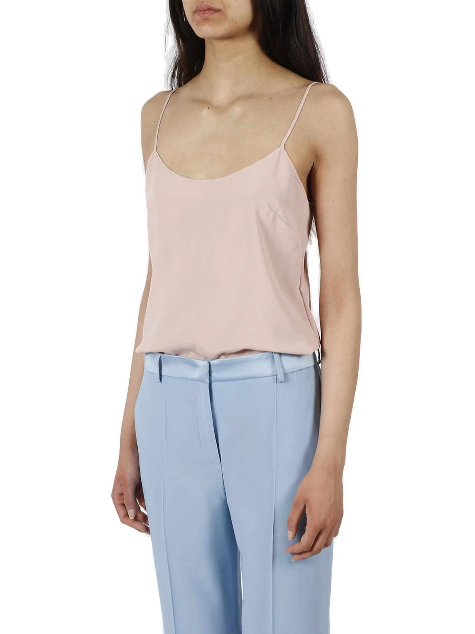 Alberta Ferretti Spaghetti Strap Top
