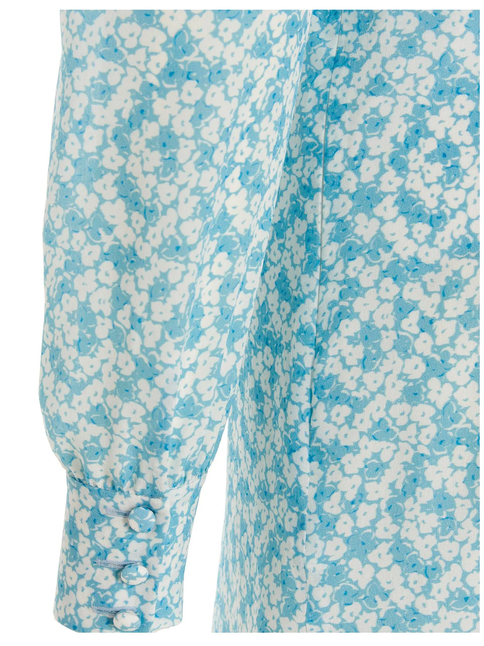 Alessandra Rich Floral Print Midi Dress