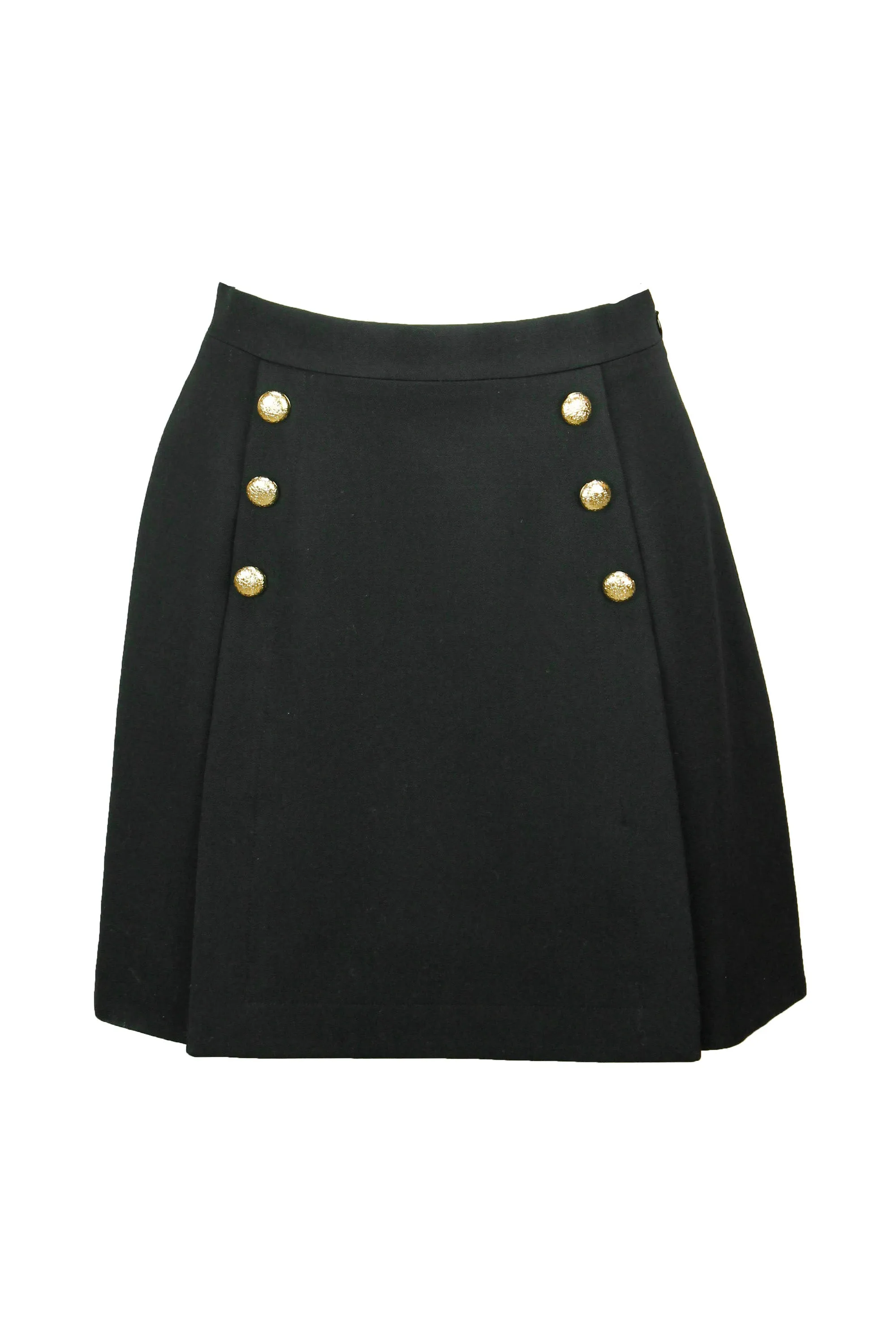 Alessandra Rich High-Waisted A-Line Skirt