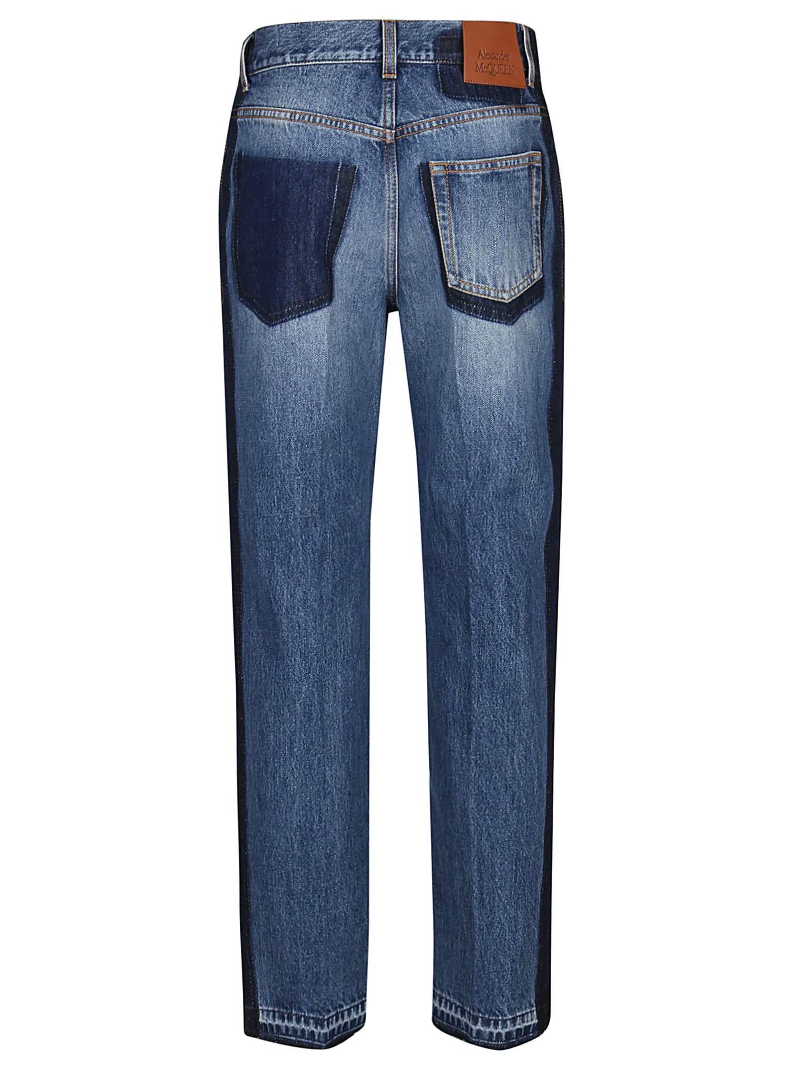Alexander McQueen Boyfriend Mid-Rise Jeans