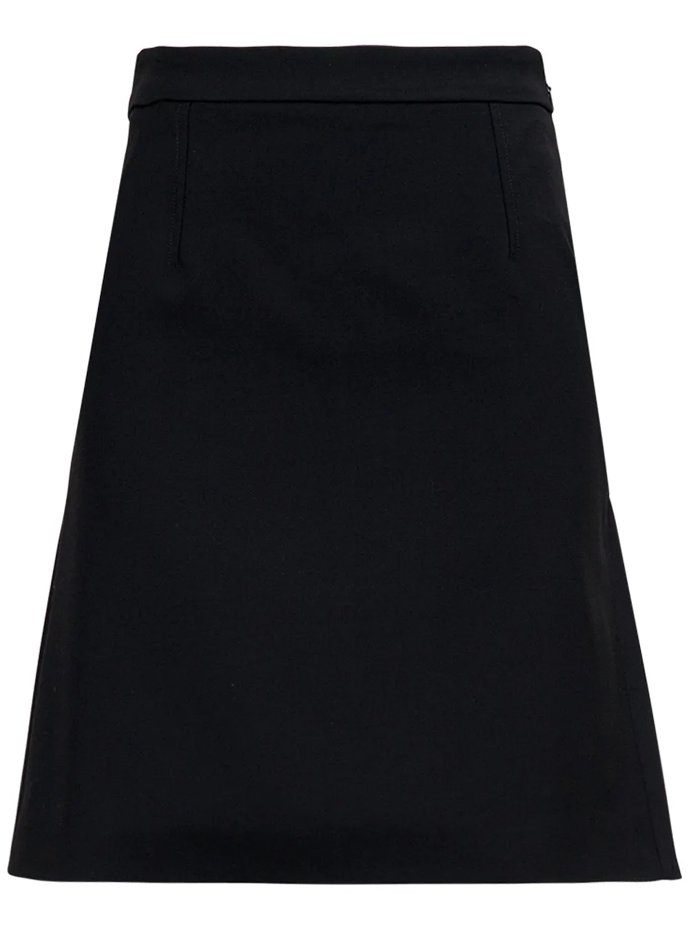 Alexander McQueen Lace-Up Detailed Flared Mini Skirt