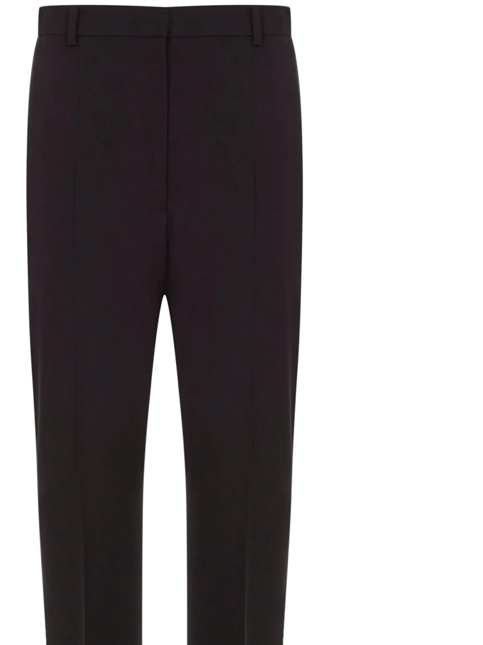 Alexander McQueen Straight Leg Cropped Trousers