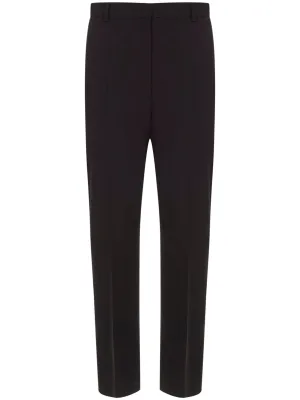 Alexander McQueen Straight Leg Cropped Trousers