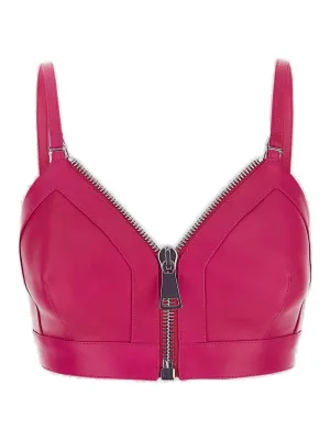 Alexander McQueen Zip-Up Sleeveless Top