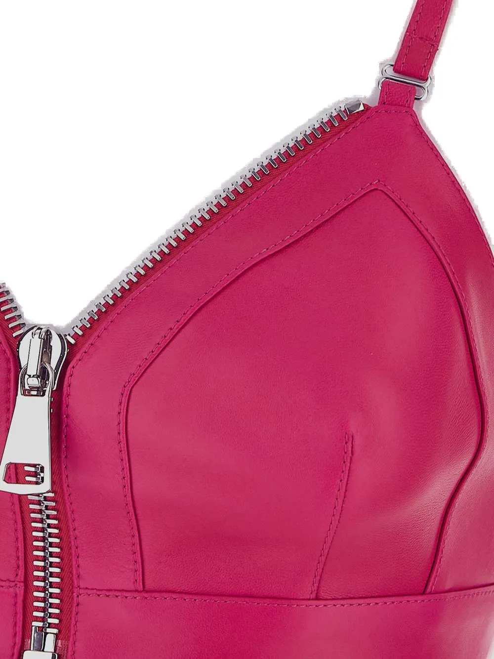 Alexander McQueen Zip-Up Sleeveless Top