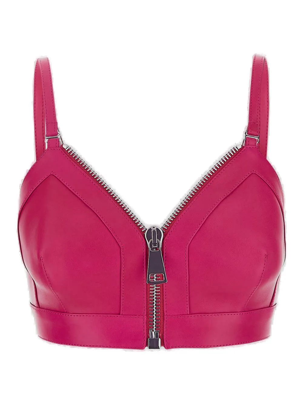 Alexander McQueen Zip-Up Sleeveless Top