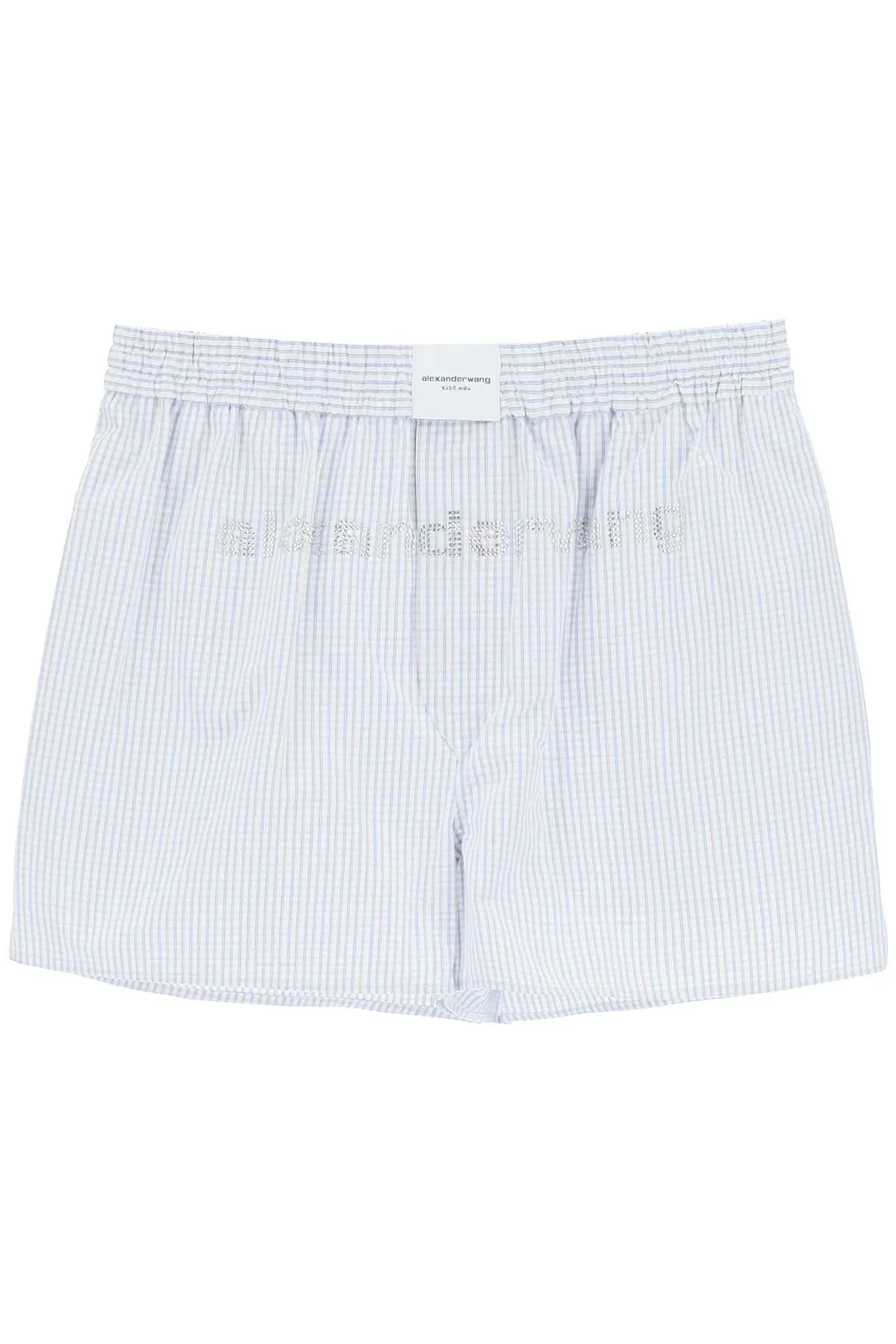 Alexander Wang Logo Embellished Boxer Shorts