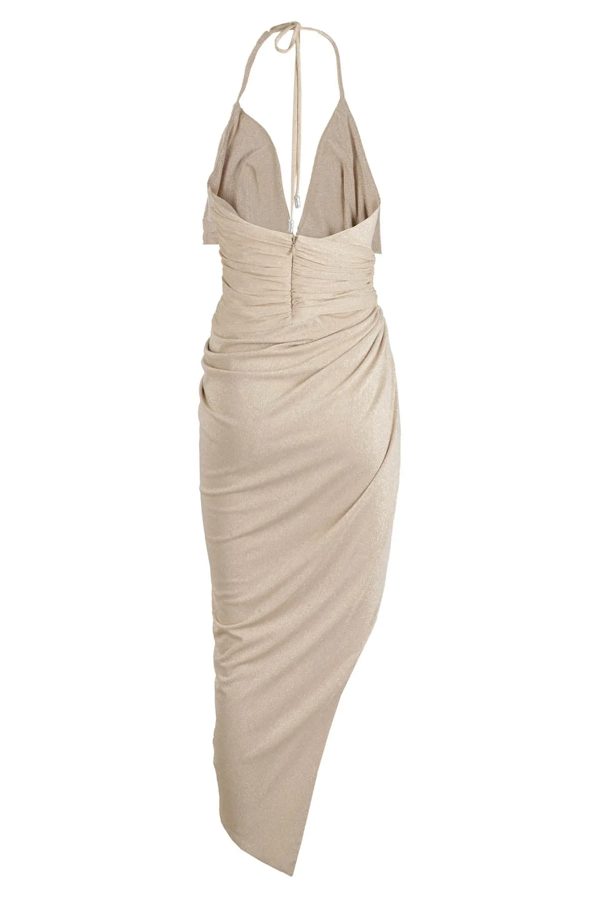 Alexandre Vauthier Asymmetric Draped Dress