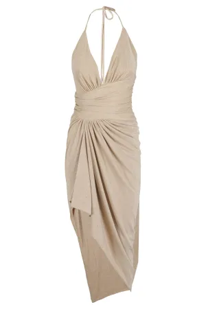 Alexandre Vauthier Asymmetric Draped Dress