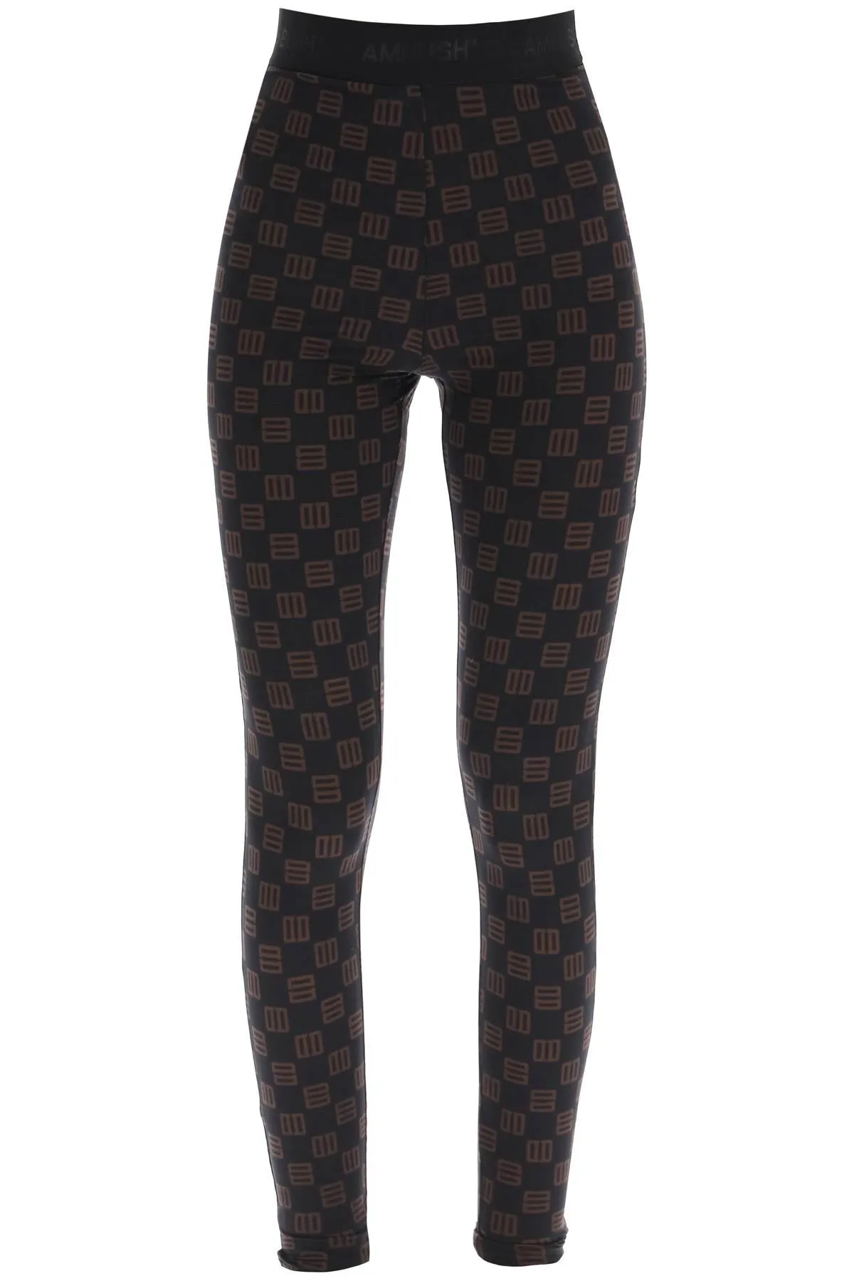 Ambush Logo Waistband Monogram Print Leggings