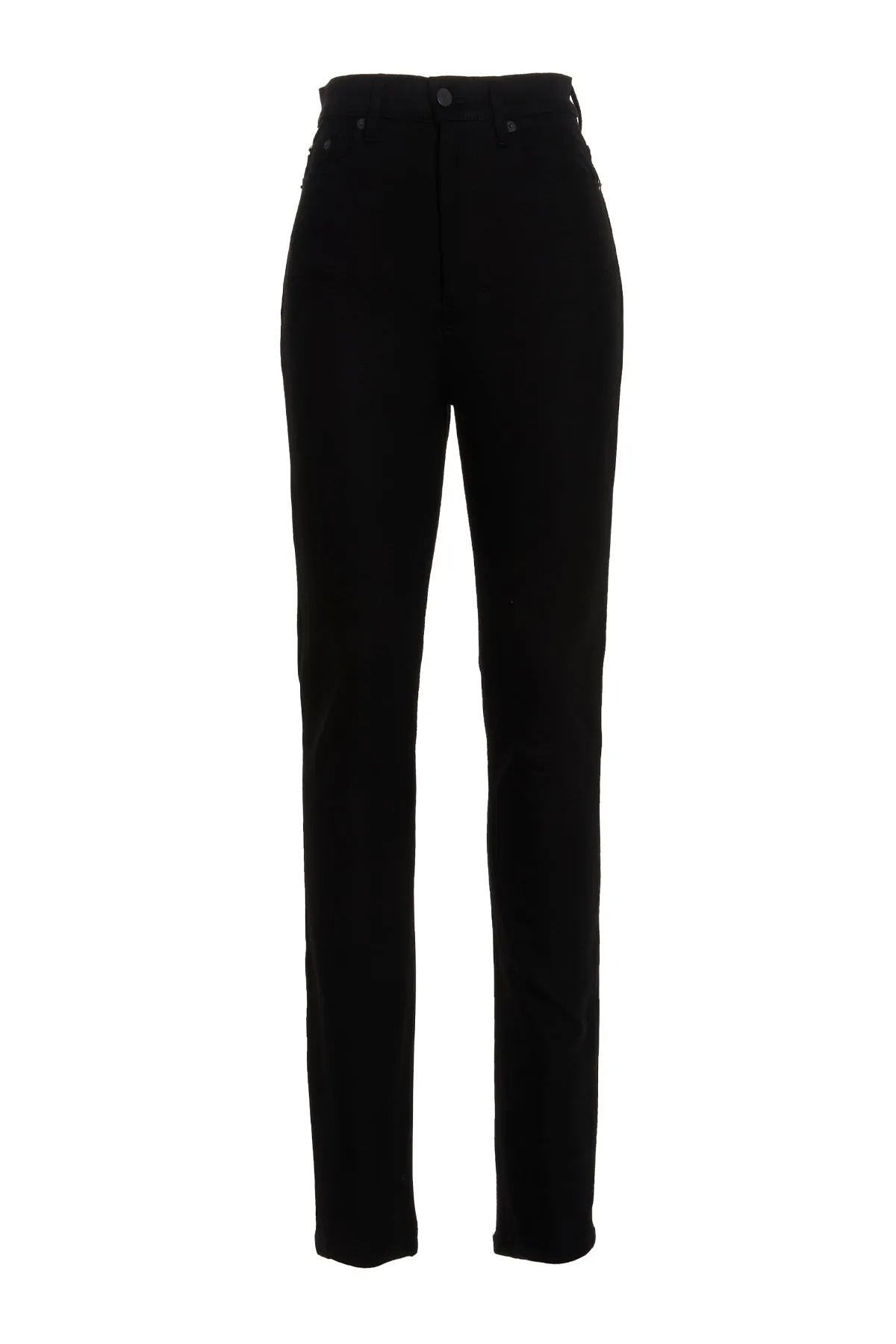 AMI High Waisted Skinny Fit Jeans