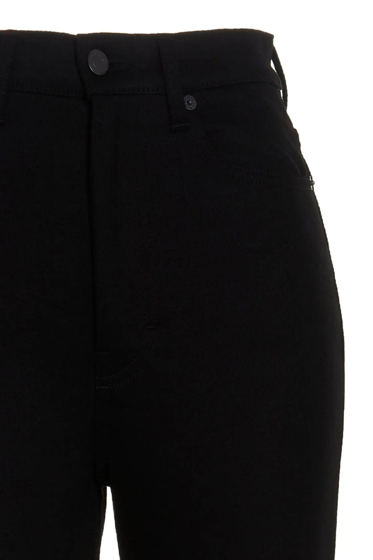 AMI High Waisted Skinny Fit Jeans