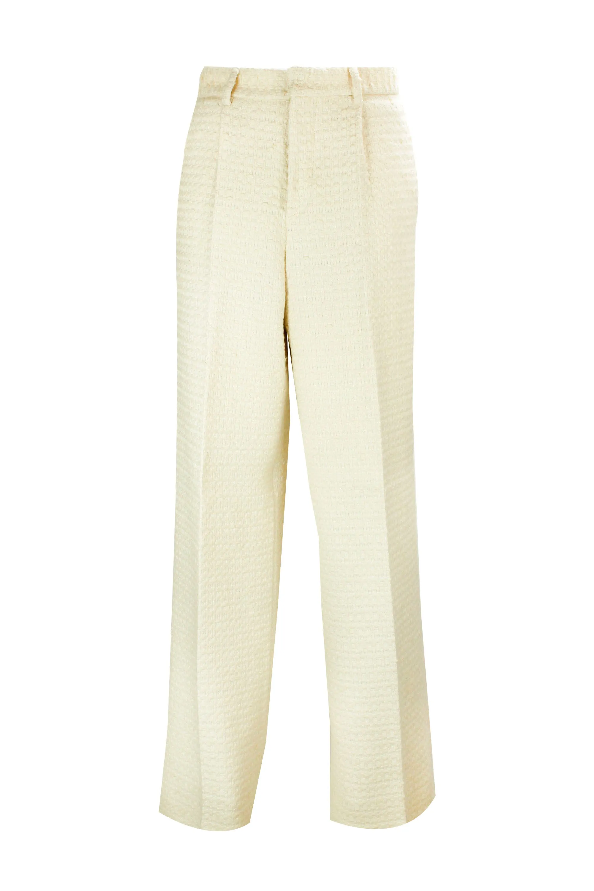 Amiri High-Waist Wide Leg Trousers