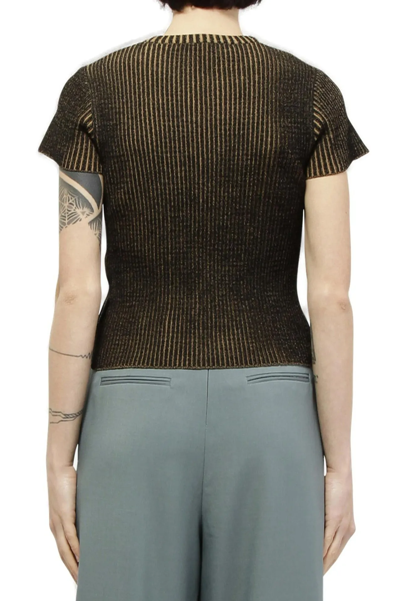 Andersson Bell Inez Cut-Out Knitted Top