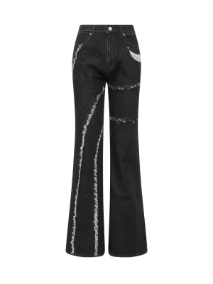 Andersson Bell Karis Raw Cut Jeans