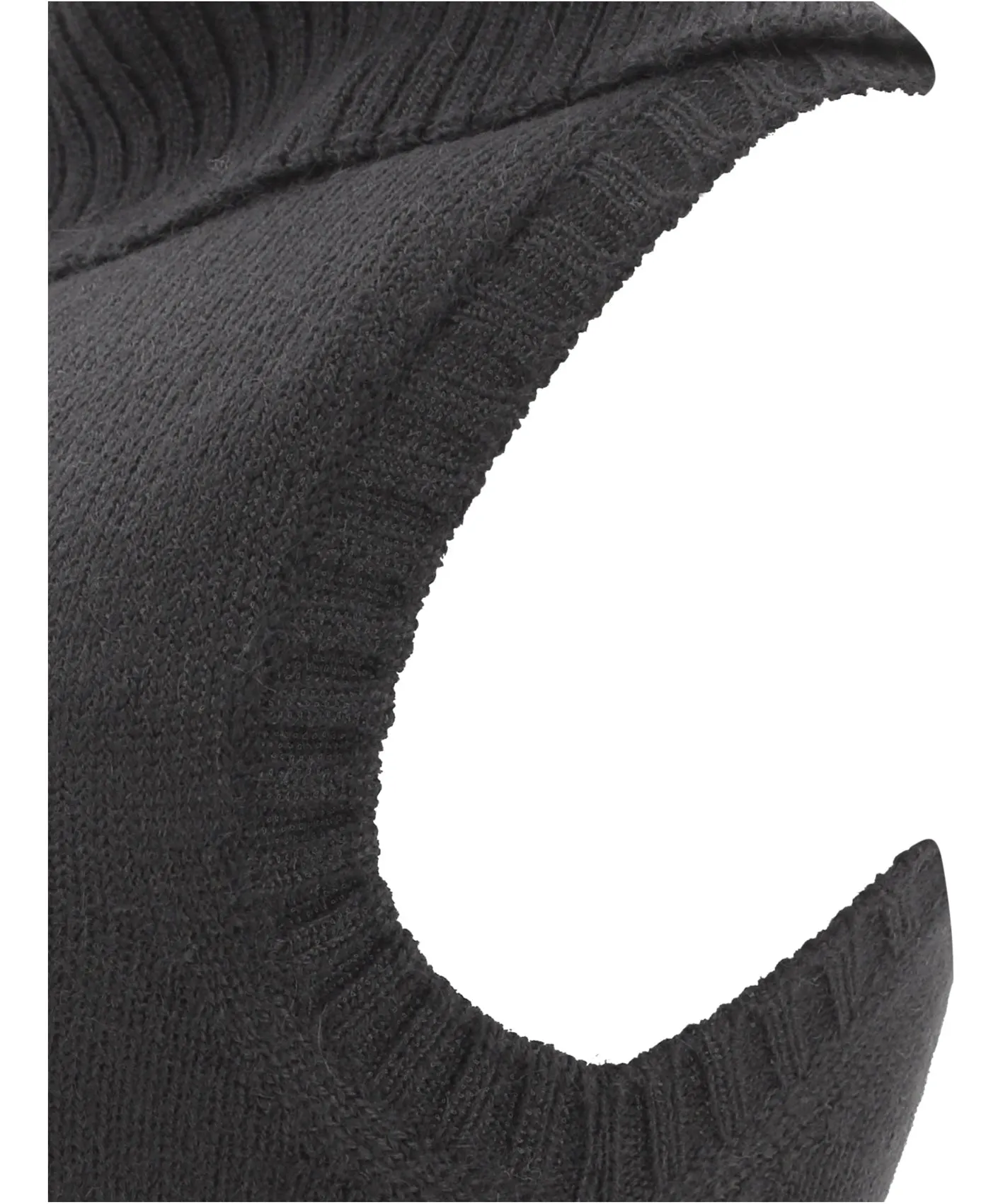 Ann Demeulemeester Ribbed Cowl Neck Knitted Dress