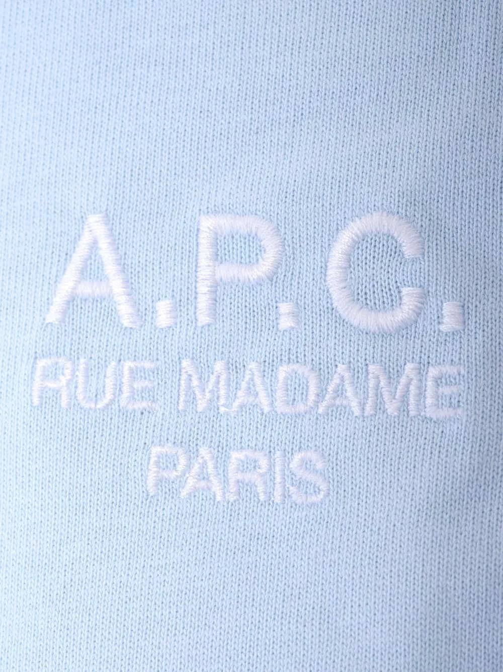 A.P.C. Denise Logo Embroidered Crewneck T-Shirt