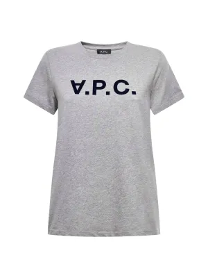 A.P.C. Logo Printed Crewneck T-Shirt