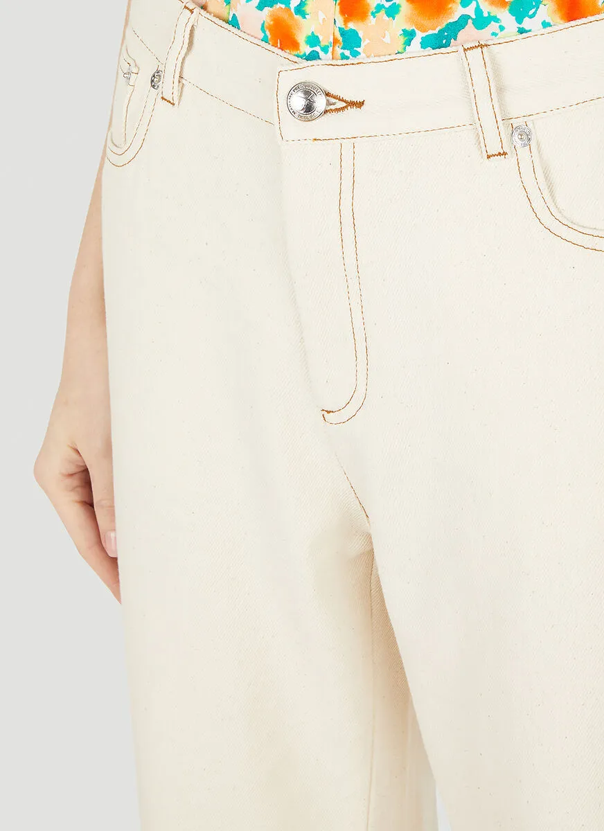 A.P.C. New Sailor Cropped Jeans