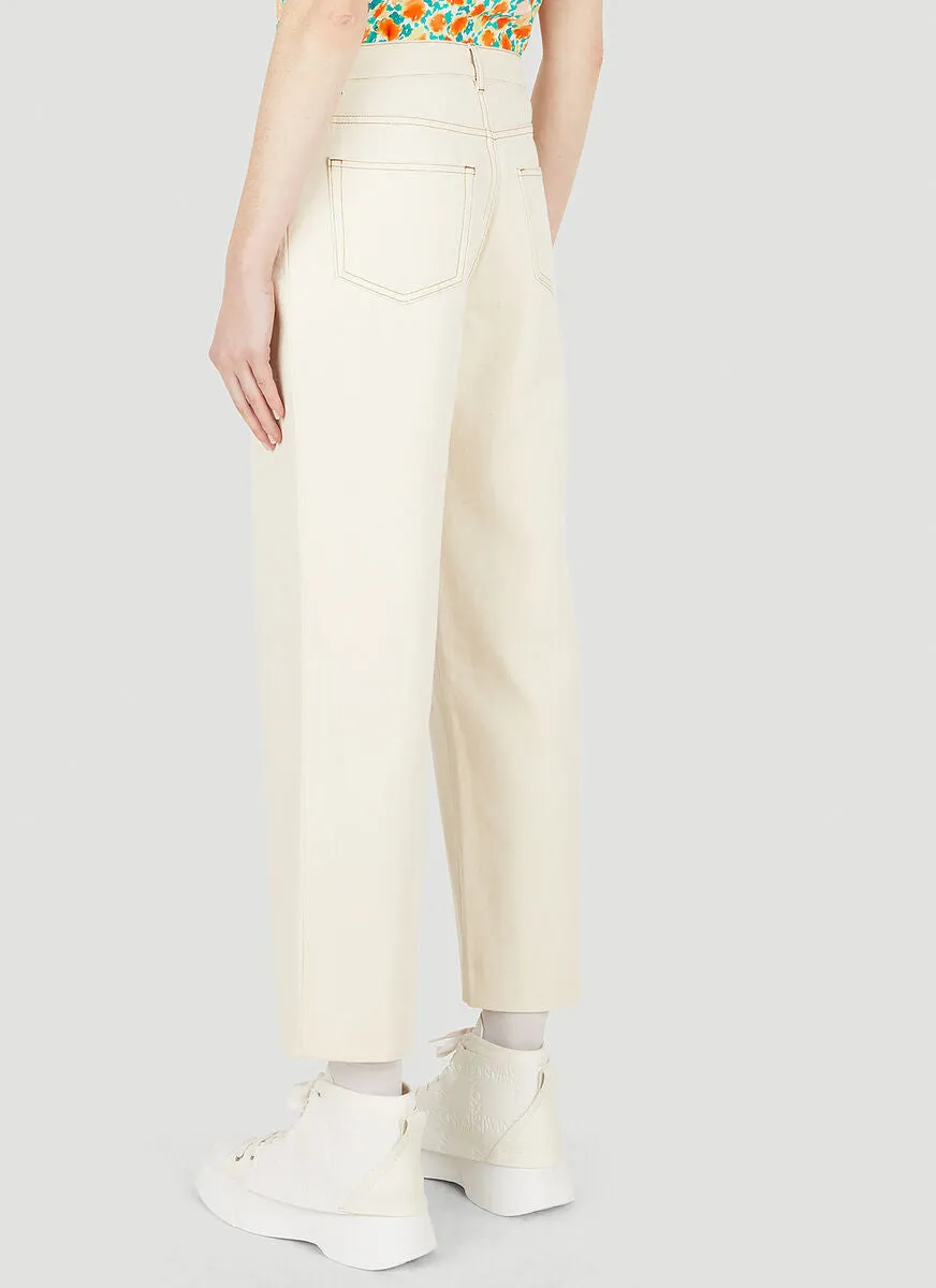 A.P.C. New Sailor Cropped Jeans