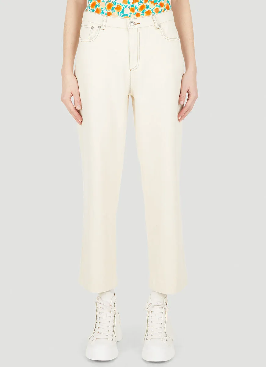 A.P.C. New Sailor Cropped Jeans