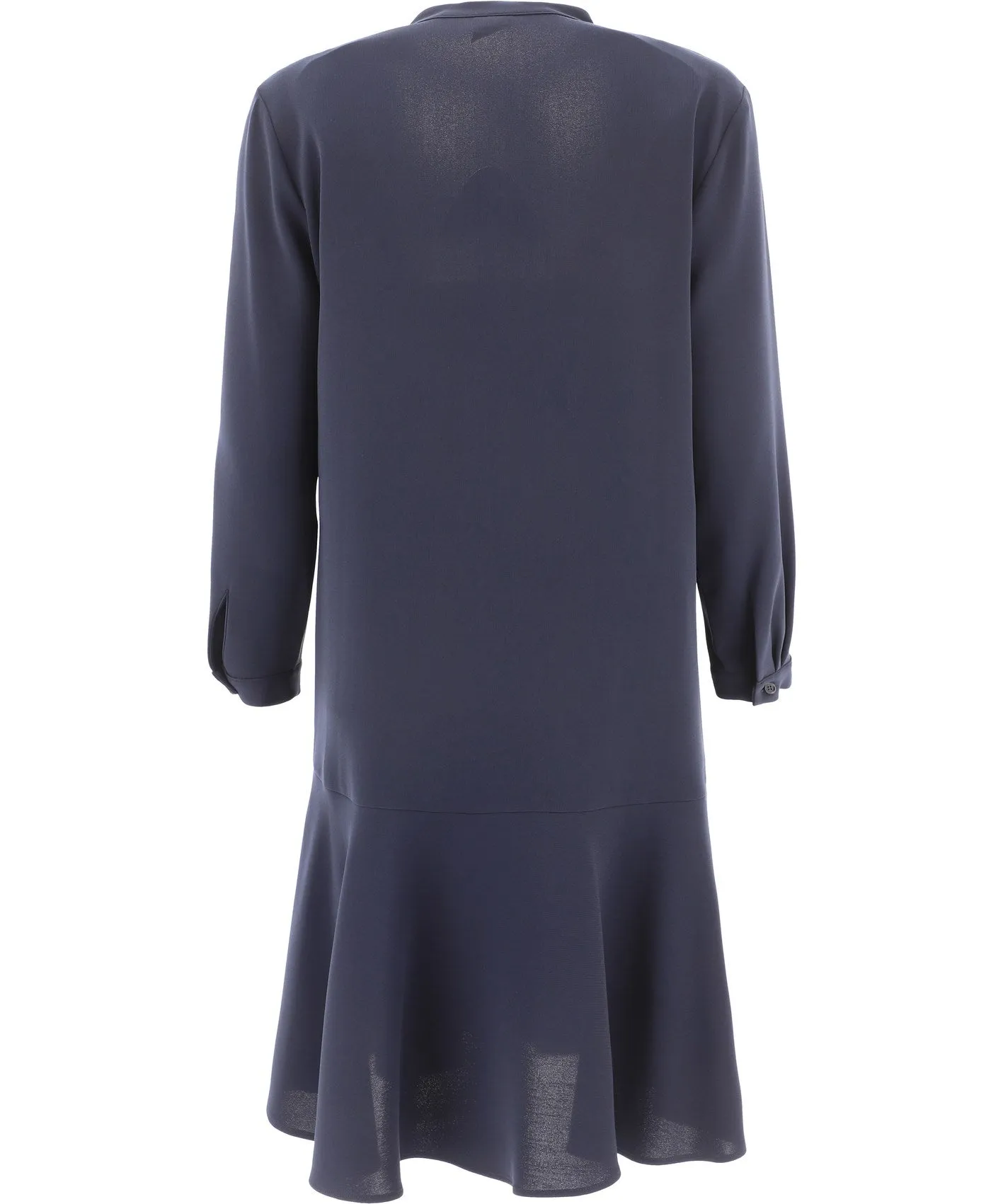 Aspesi Bow-Detailed Flared Mini Dress