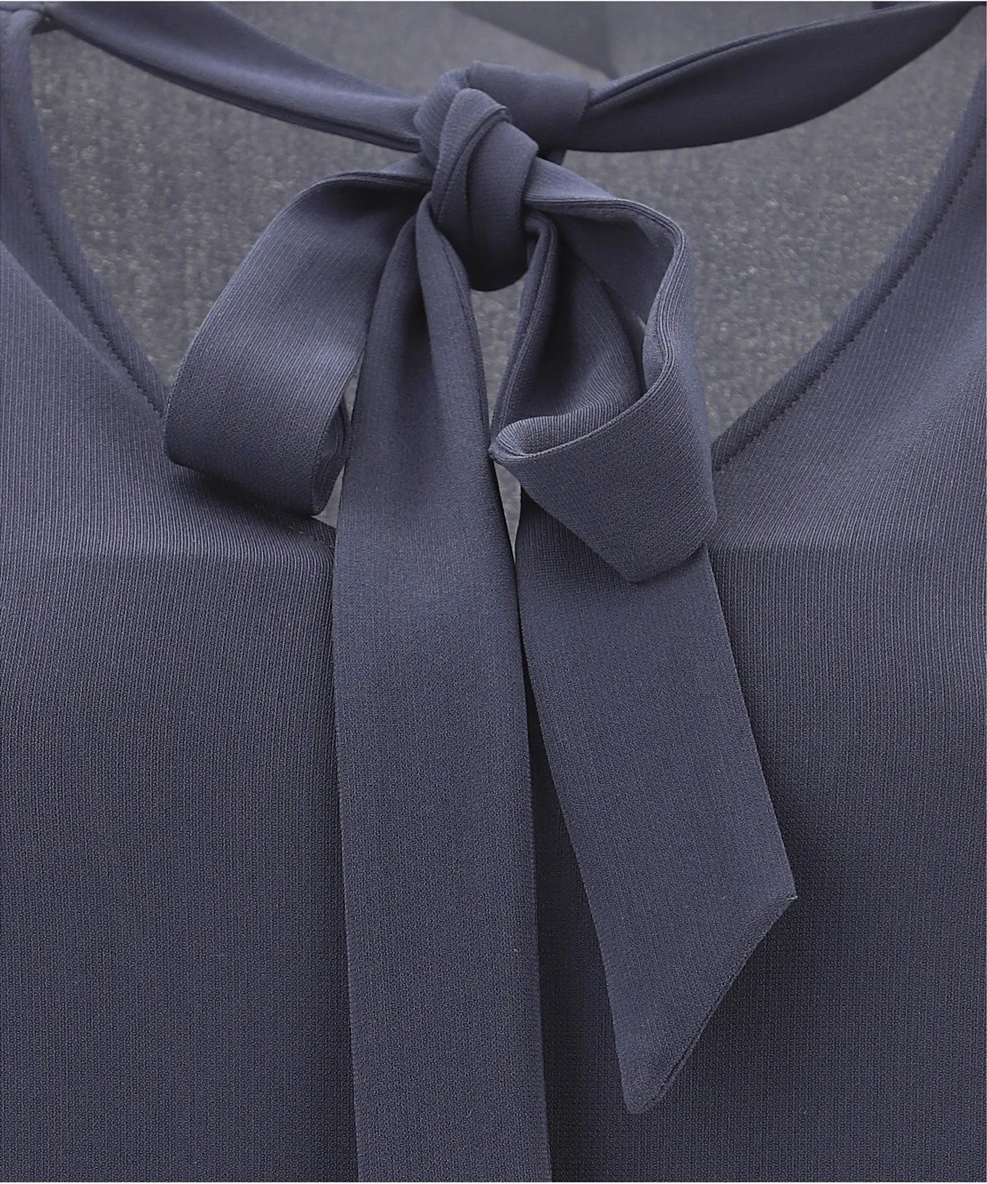 Aspesi Bow-Detailed Flared Mini Dress