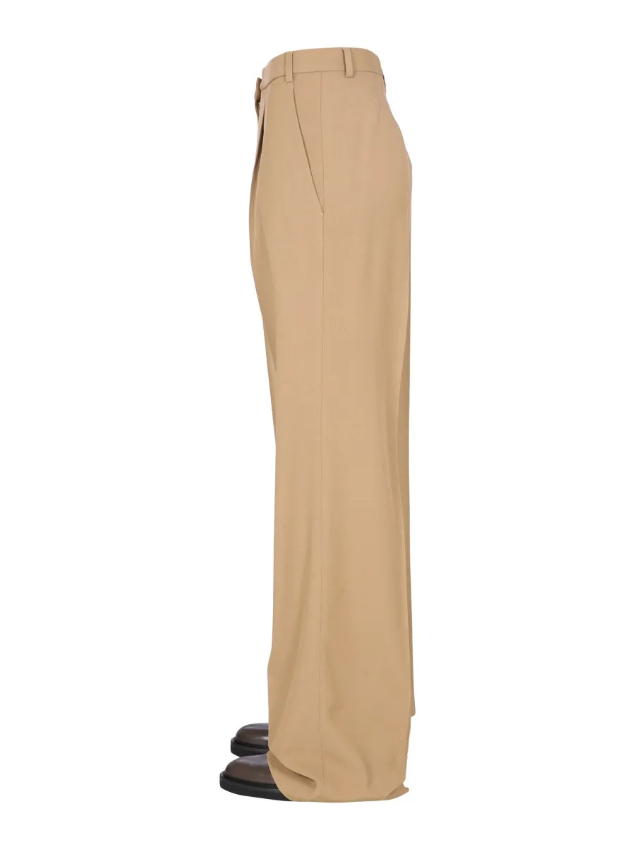 Aspesi Gabardine Wide-Leg Trousers