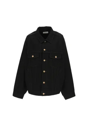 Balenciaga Button-Up Denim Jacket