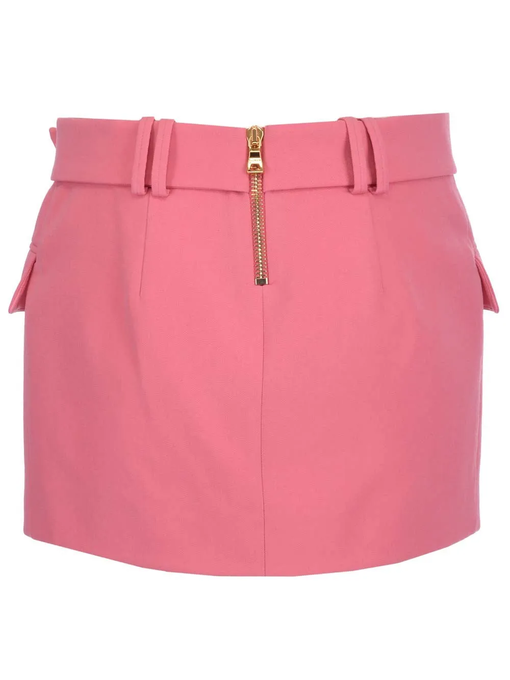 Balmain B Buckle Mini Skirt