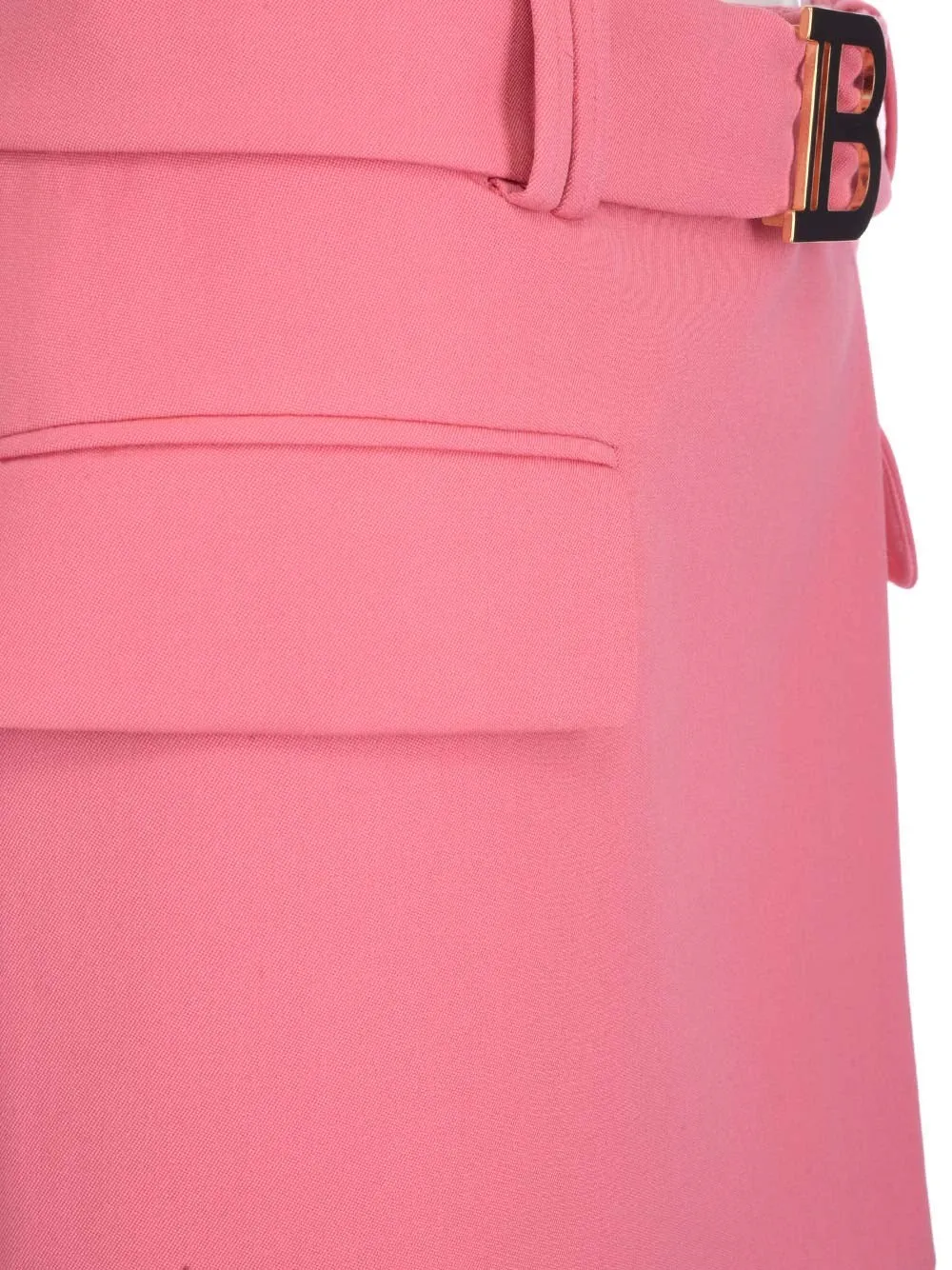 Balmain B Buckle Mini Skirt