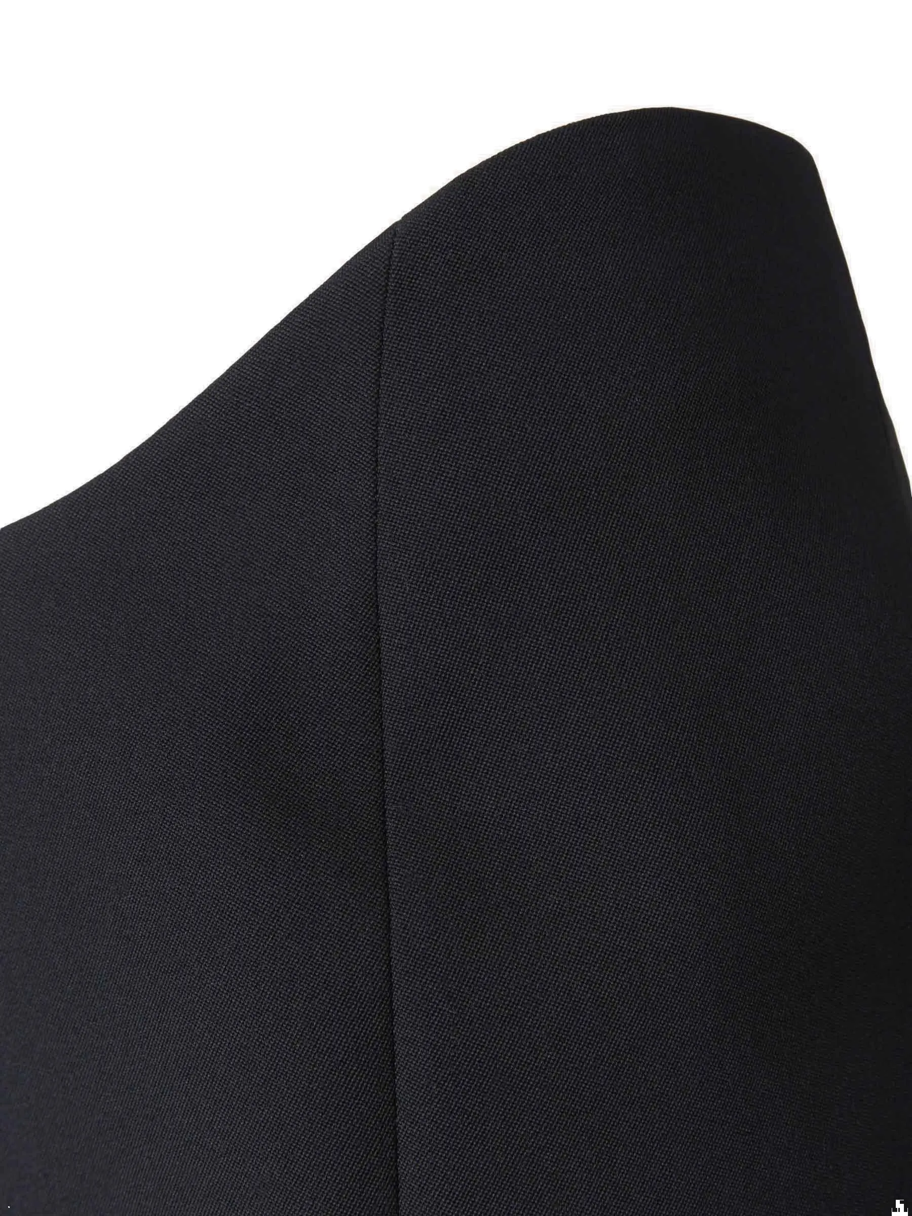 Balmain Knitted Zip-Up Mini Skirt