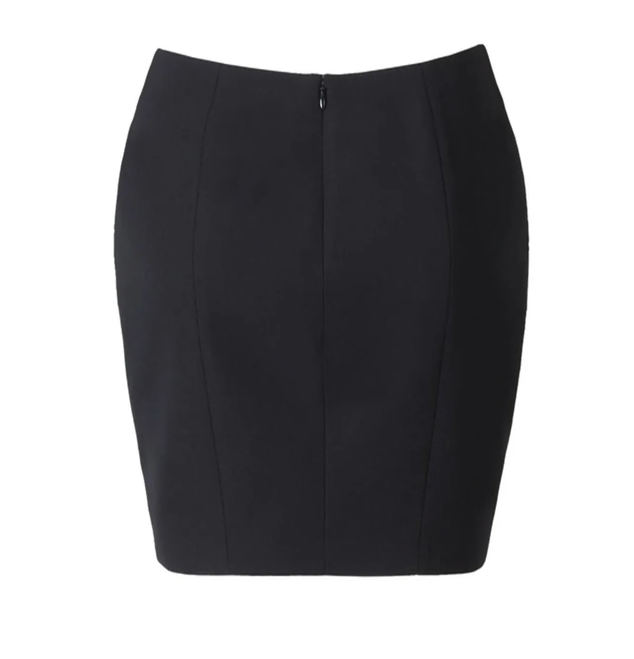 Balmain Knitted Zip-Up Mini Skirt