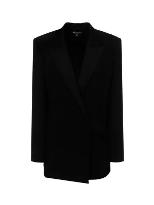 Balmain Wrap Tie-Fastening Jacket