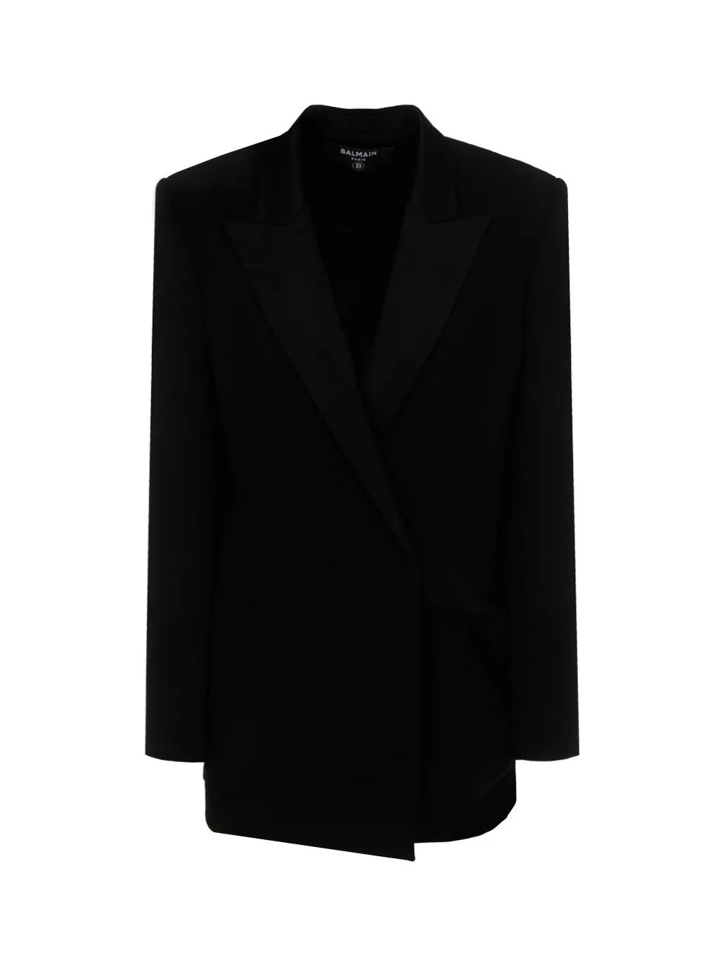 Balmain Wrap Tie-Fastening Jacket