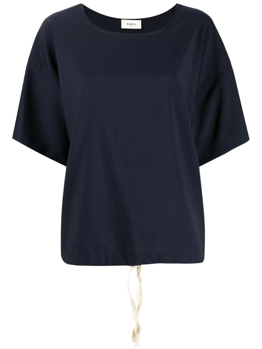 Barena Drawstring-Hem Crewneck T-Shirt