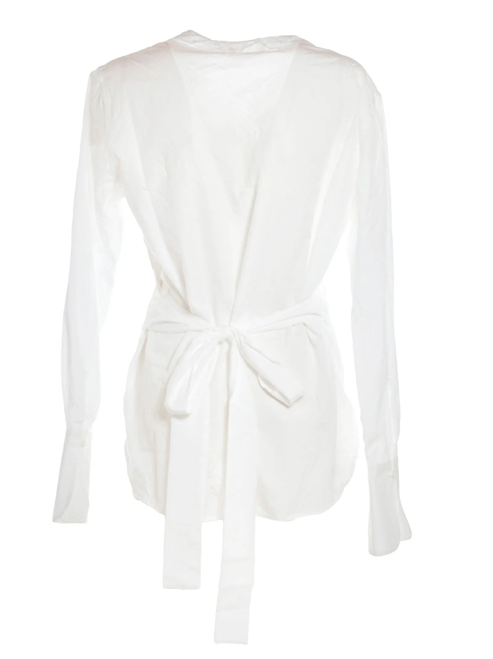 Barena V-Neck Wrap Top