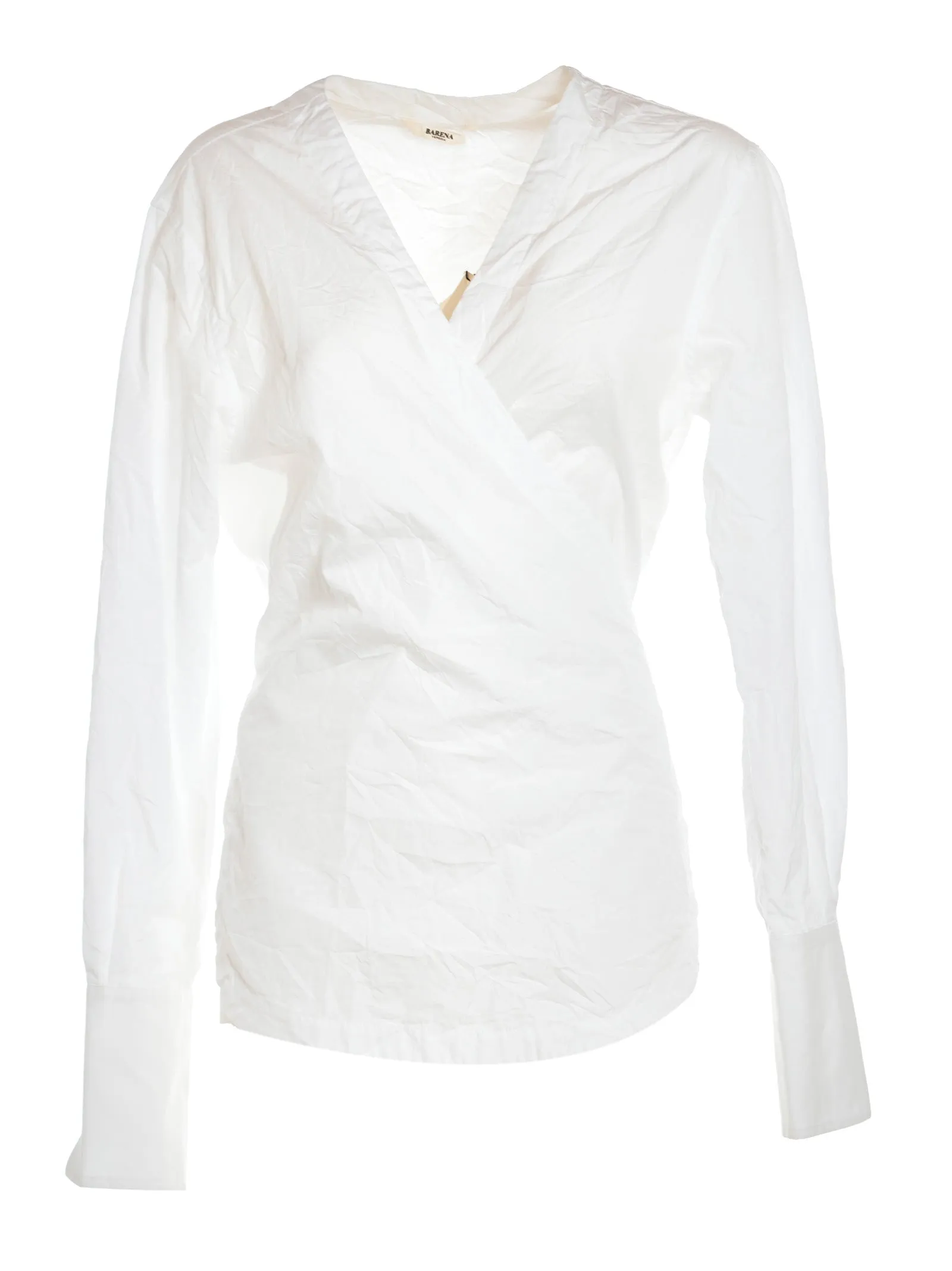 Barena V-Neck Wrap Top